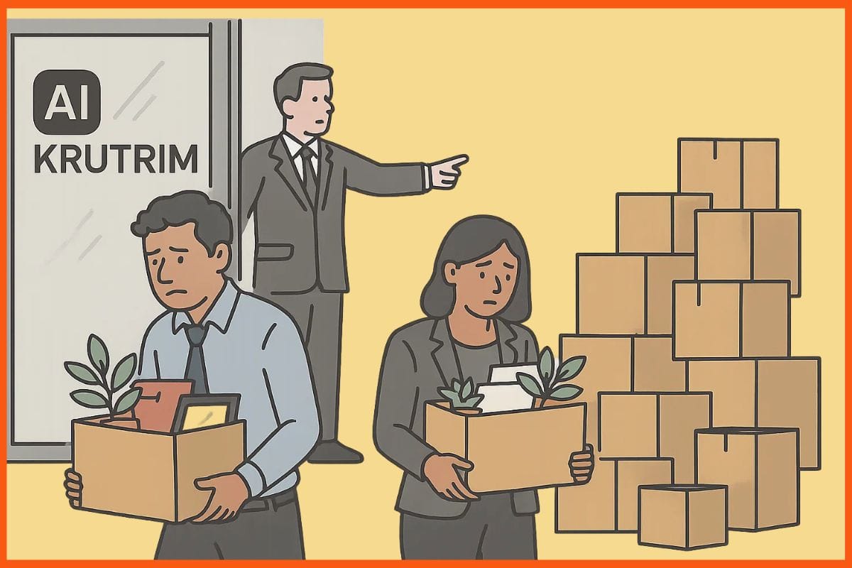 AI Startup Krutrim Lays Off 100+ Employees as Bhavish Aggarwal Restructures Workforce