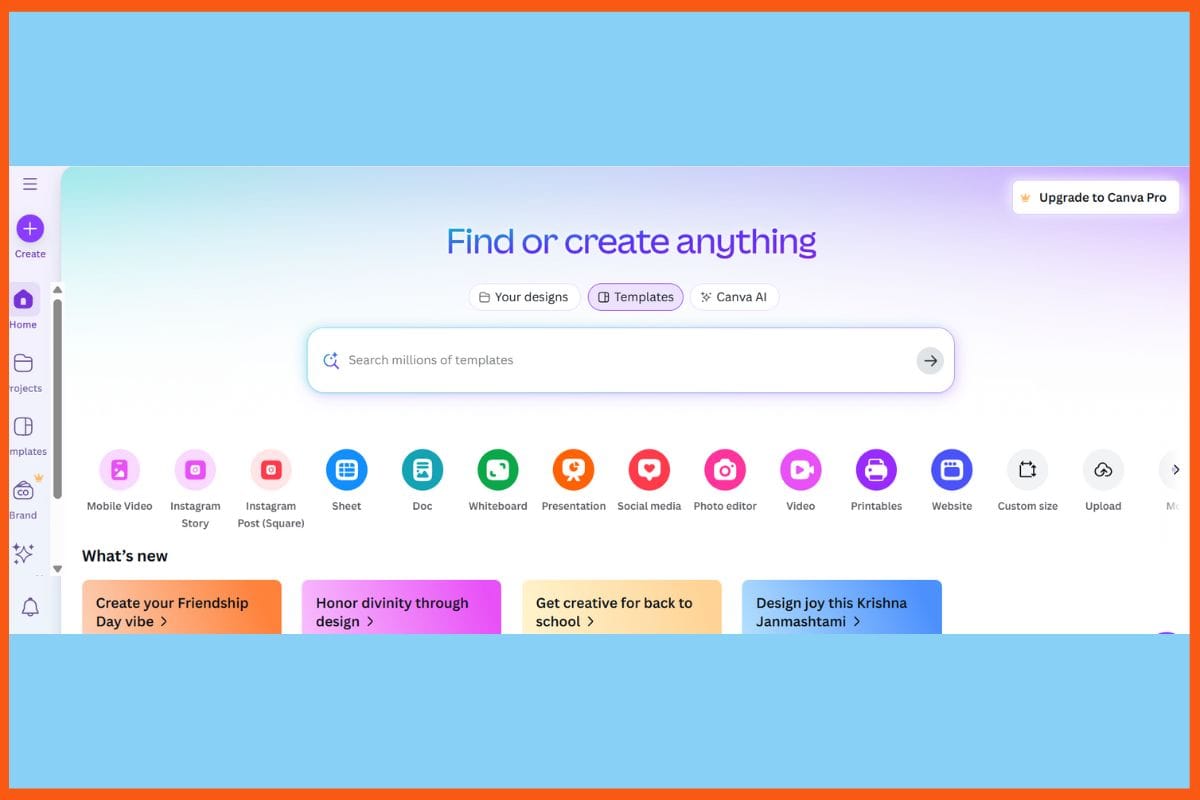 Canva - 10 Best Websites for Professional PowerPoint Templates
