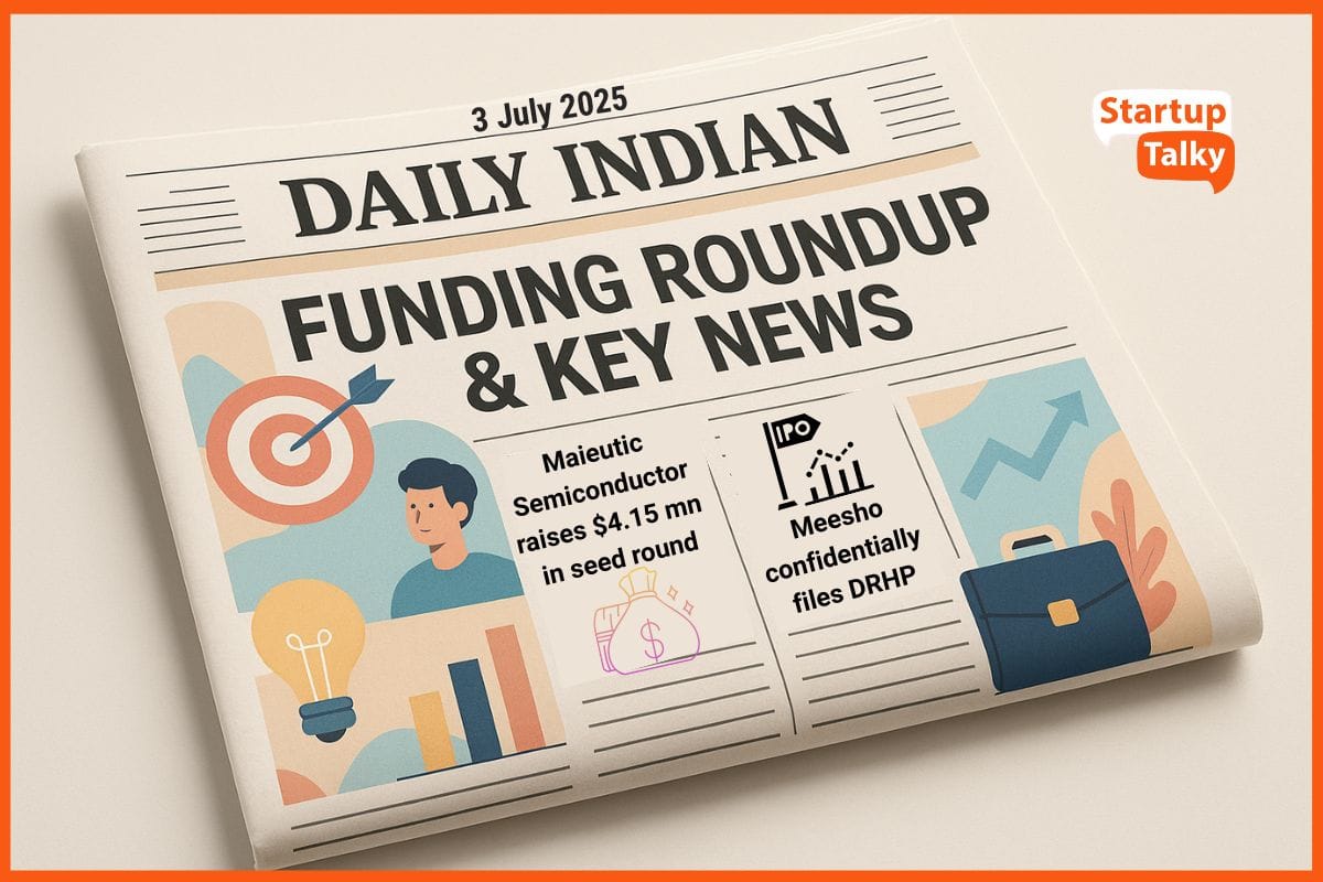 Daily Indian Funding Roundup & Key News – 3 July 2025