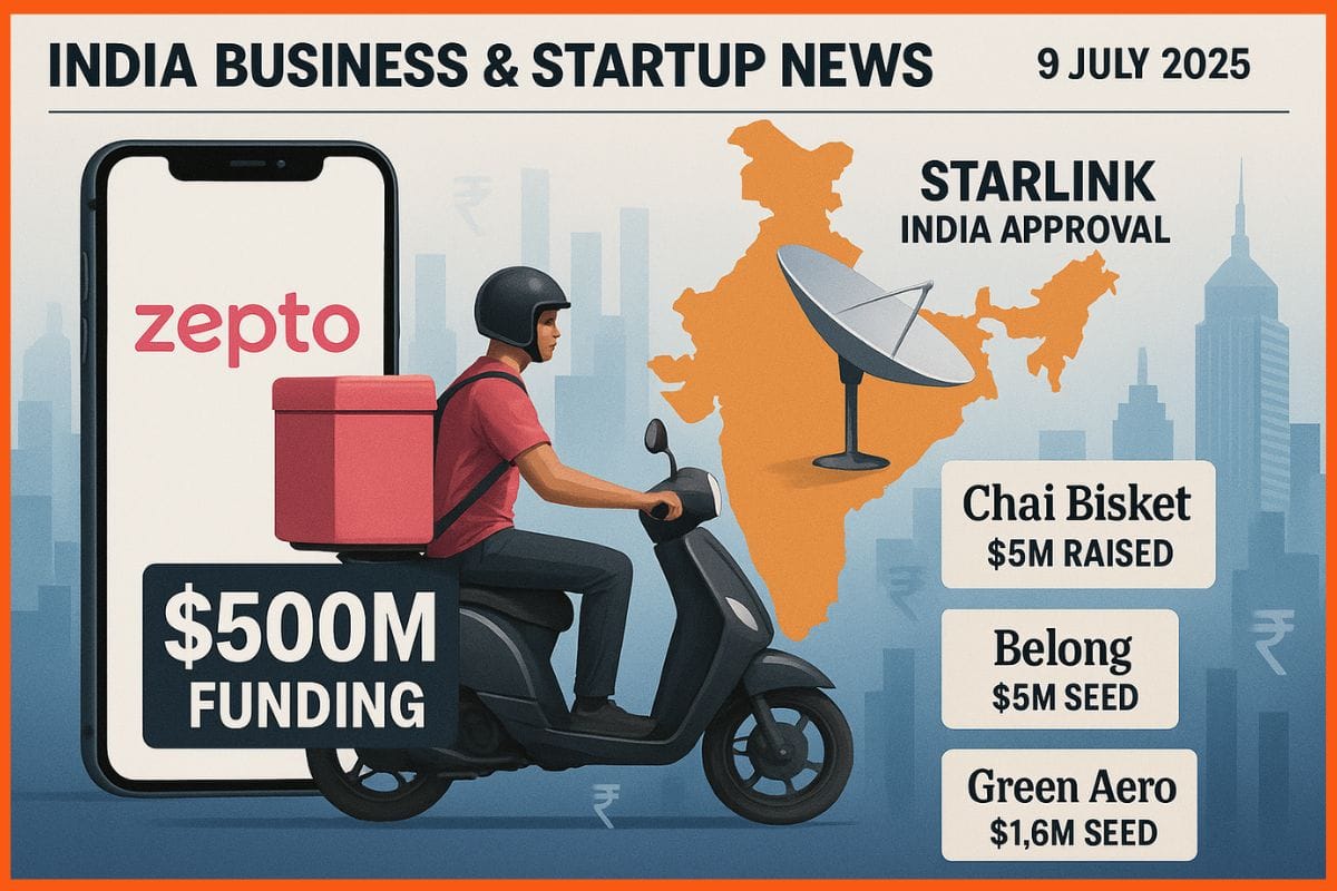 Daily Indian Funding Roundup & Key News – 9 July 2025