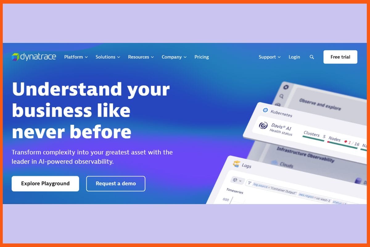 Dynatrace - Top AI Tools for App Performance Monitoring