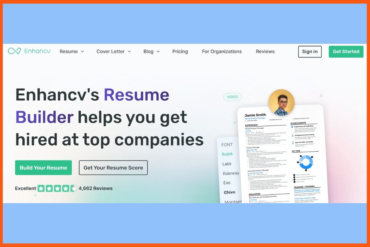 Ehancecv - Top AI Job Application Assistants