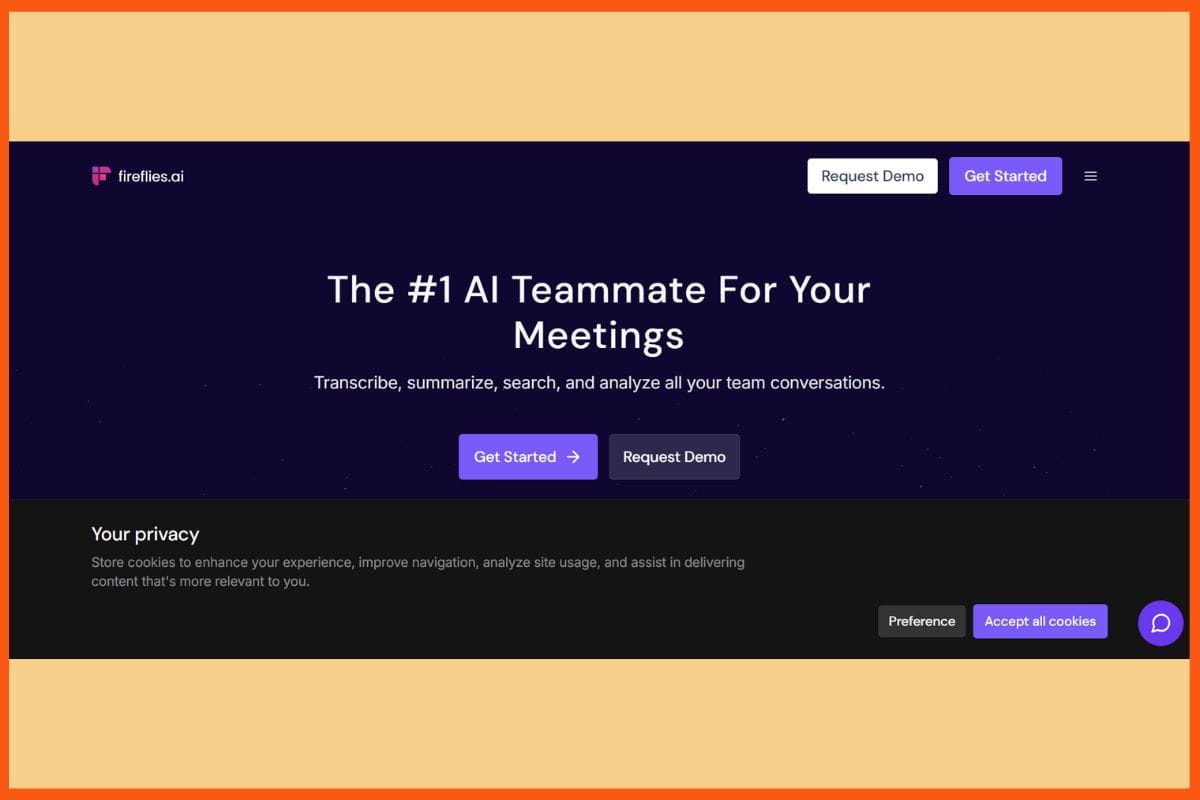 Fireflies.ai - Top AI Tools For Business Communication