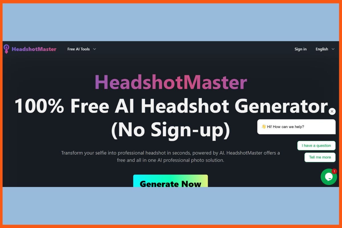 HeadshotMaster - Top AI Headshot Generator Tools