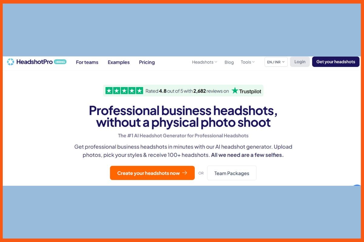 Headshot Pro - Top AI Headshot Generator Tools