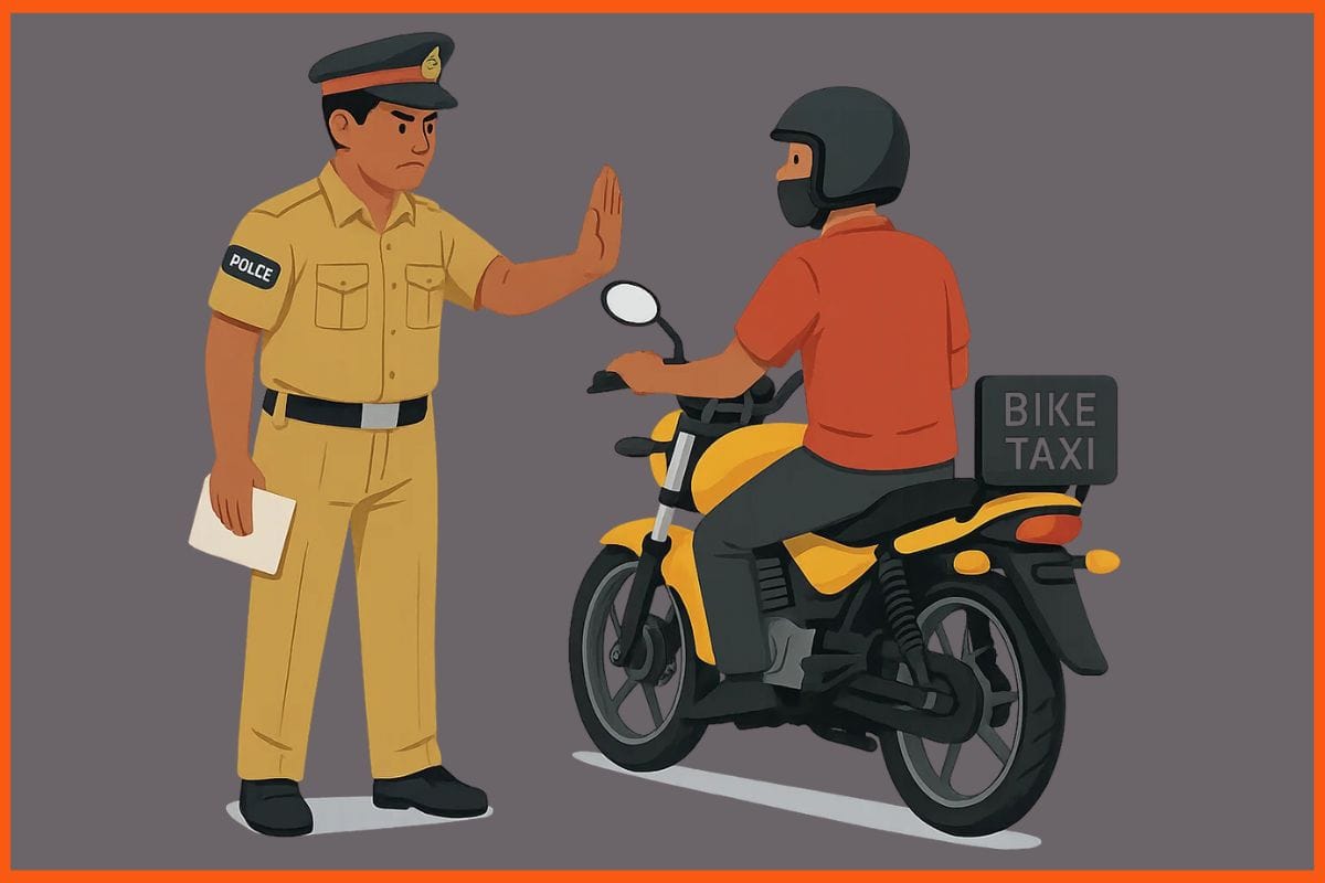 Maharashtra Cracks Down on ‘Illegal’ Bike Taxis with Legal Action