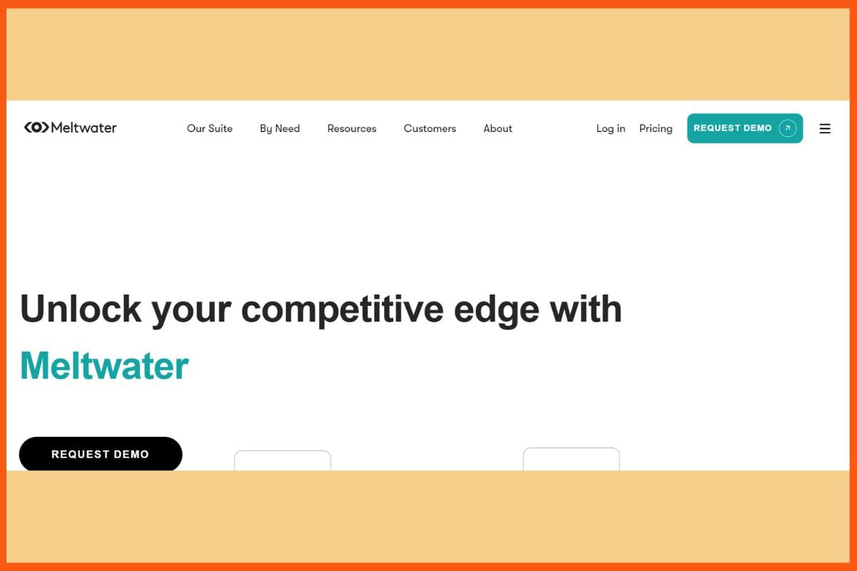 Meltwater - Top AI Tools For Business Communication