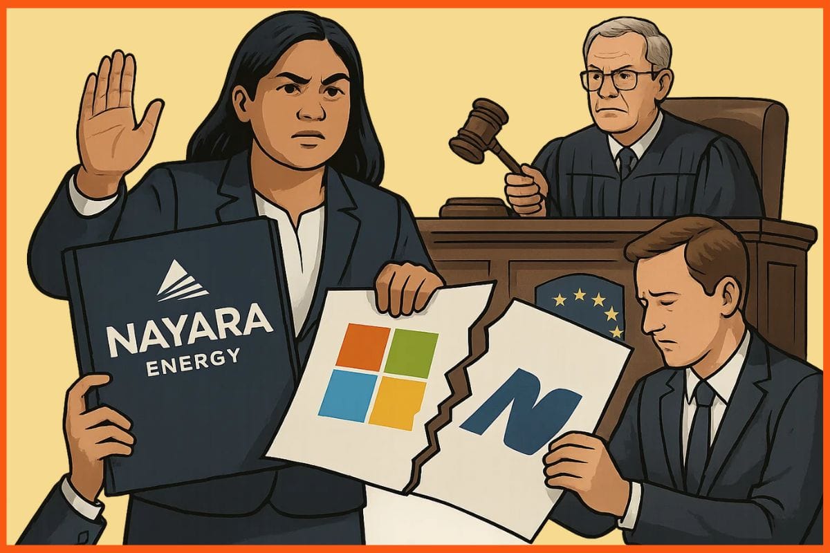 Nayara Energy Takes Microsoft to Court Over EU Sanctions Fallout