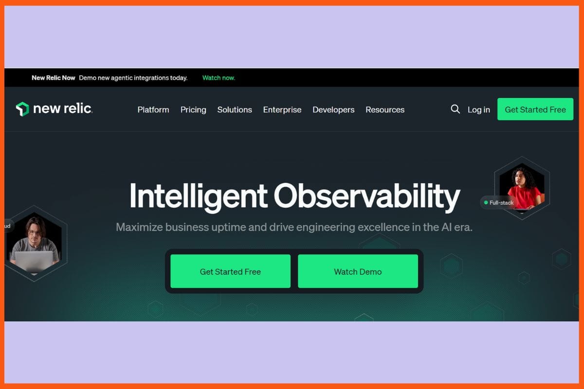 New Relic - Top AI Tools for App Performance Monitoring