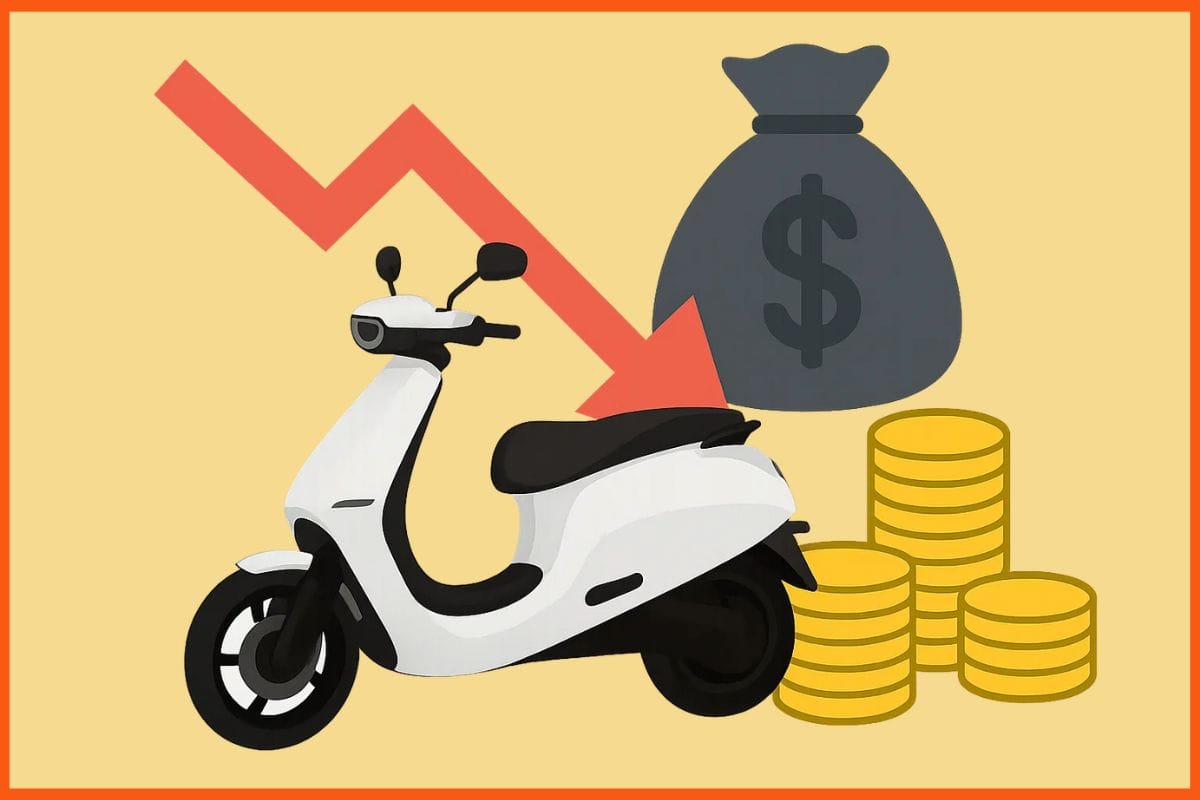 Ola Electric Q1 loss swells to INR 428 cr as revenue halves YoY