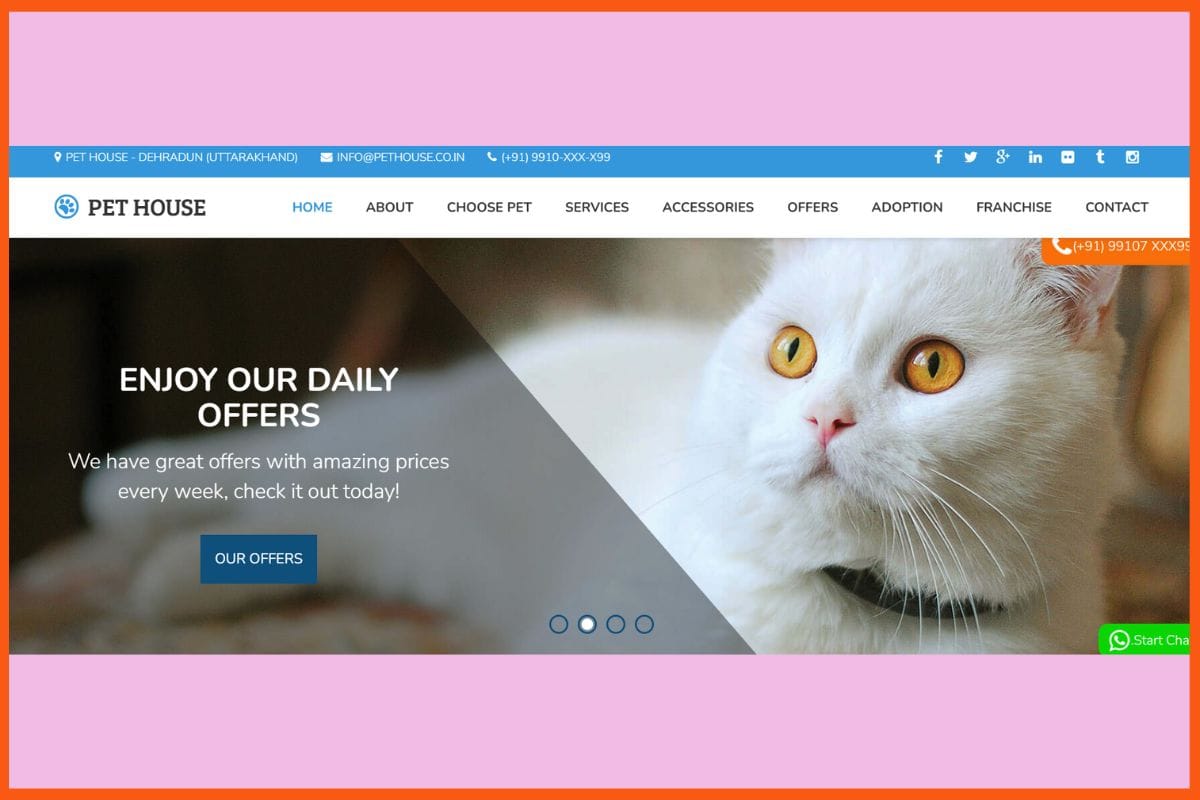 The Pet House - Top Pet Care and Pet Food Franchises in India