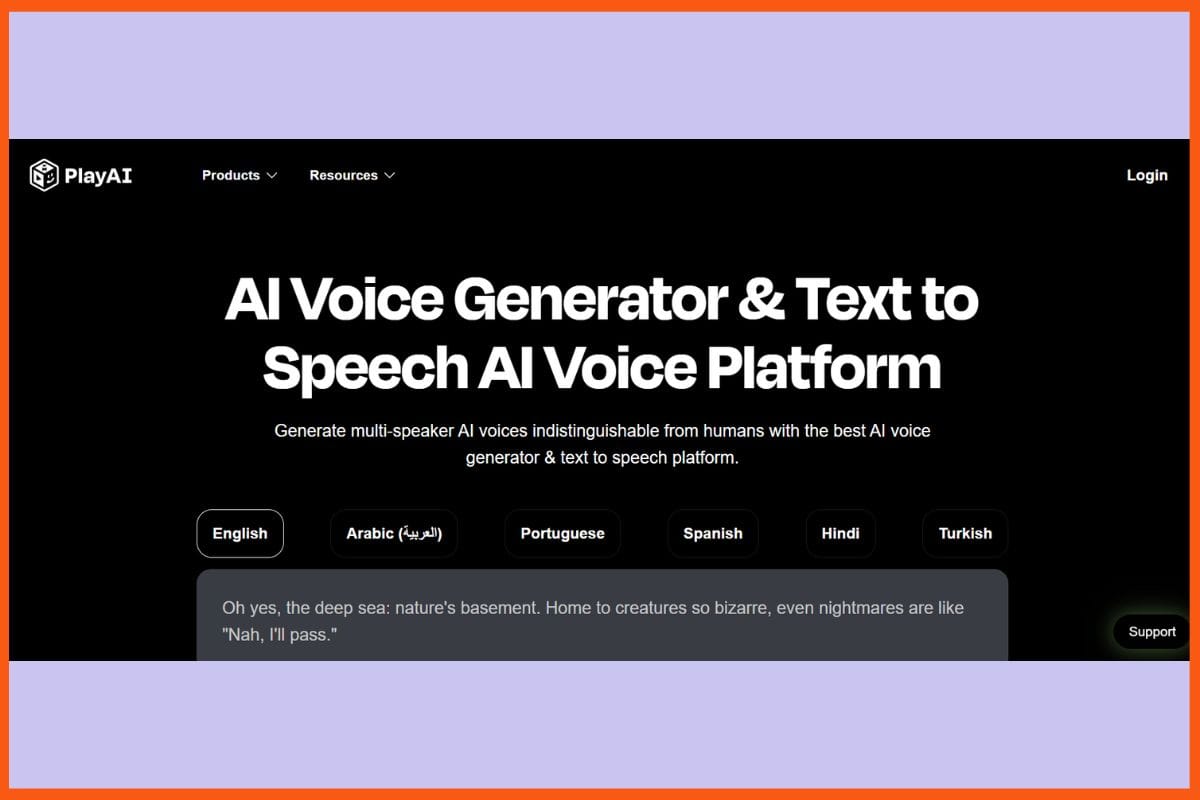 PlayHT - Best AI Tools for Voiceovers