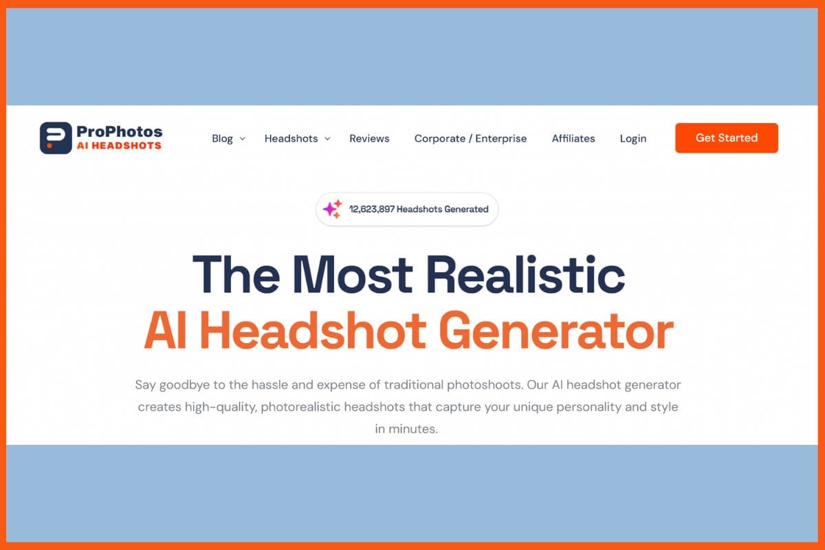 ProPhotos AI - Top AI Headshot Generator Tools