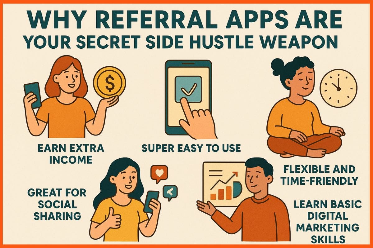 Why Referral Apps Are Your Secret Side Hustle Weapon
