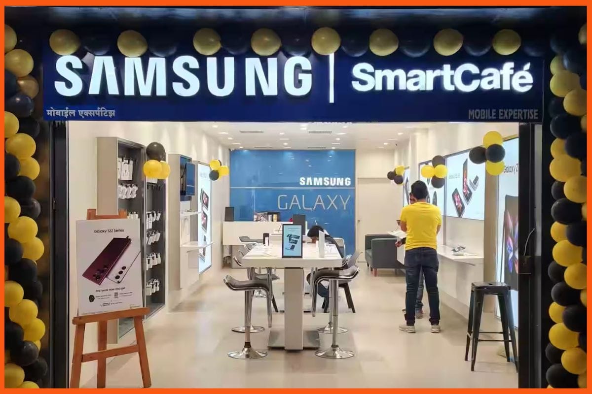 Samsung Smart Café - Best Profitable Electronics Store Franchise Businesses in India