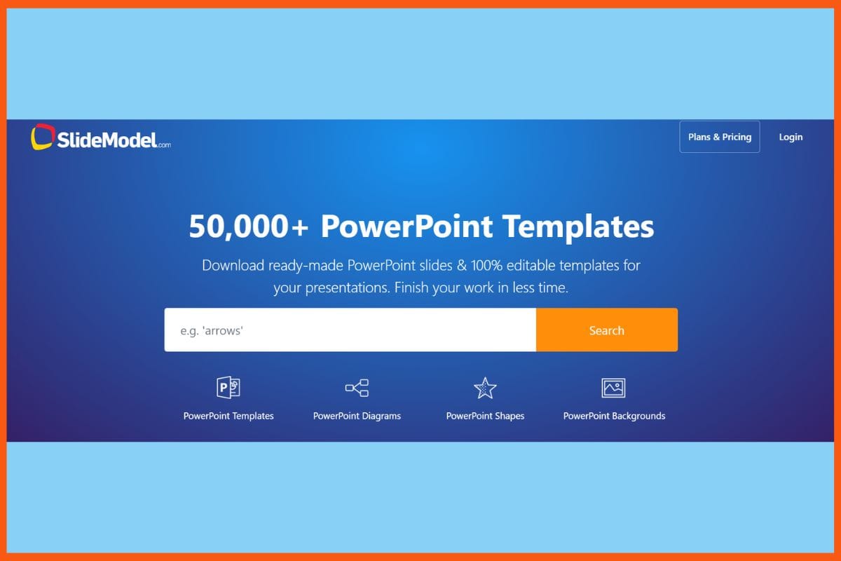 SlideModel - 10 Best Websites for Professional PowerPoint Templates