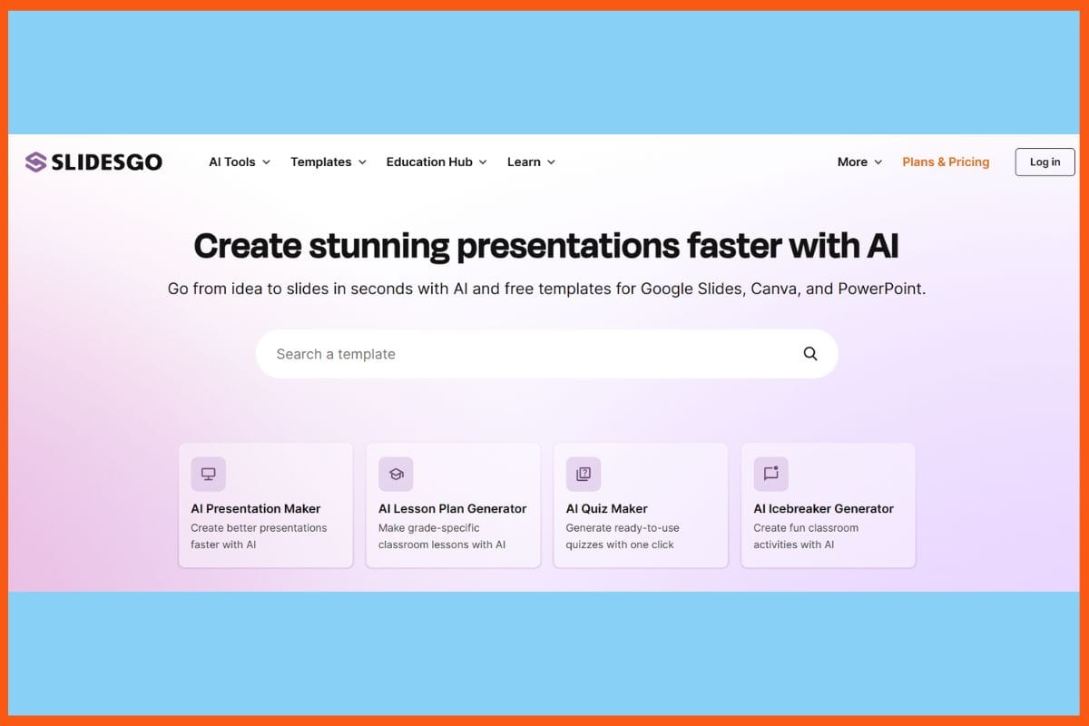 Slidesgo - 10 Best Websites for Professional PowerPoint Templates