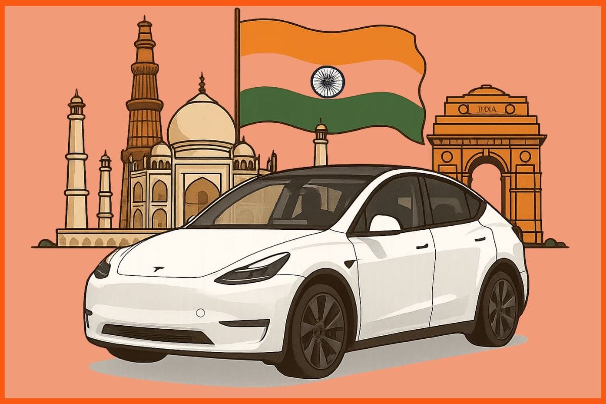 Tesla hits the road in India with Model Y launch