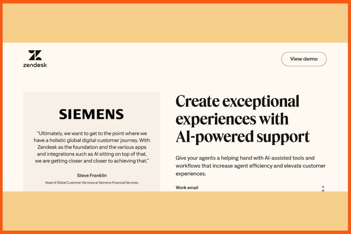 Zendesk - Top AI Tools For Business Communication