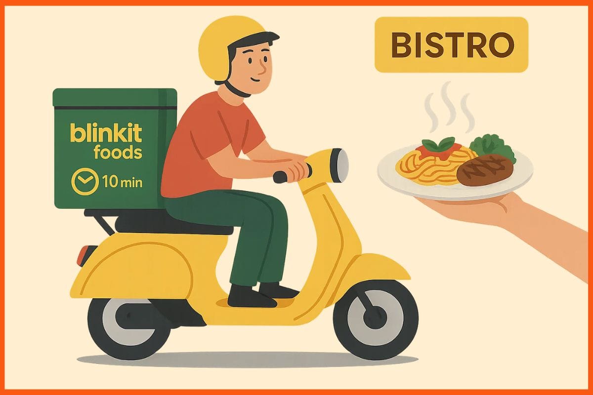 Zomato’s Eternal launches Blinkit Foods to power Bistro’s 10-minute meal delivery