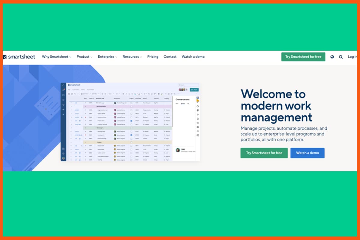 Project Management Software in India - Smartsheet