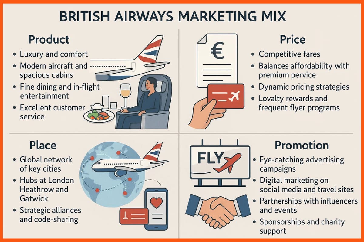 British Airways Marketing Mix