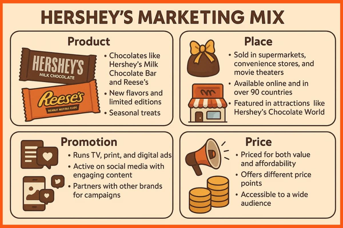 Hershey's Marketing Mix