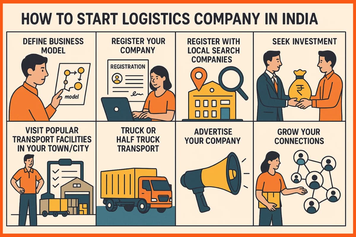 How to Start Logistics Company in India