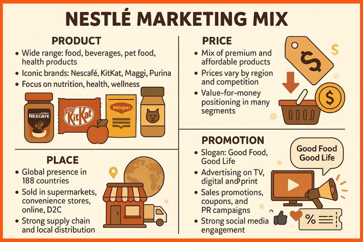 Nestle Marketing Mix