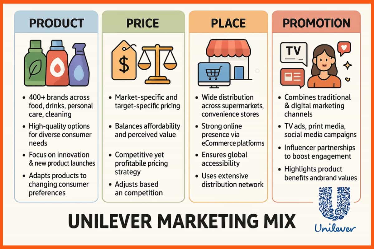 Unilever Marketing Mix