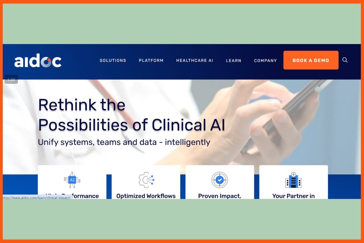 Aidoc - Best AI Tools for Doctors 