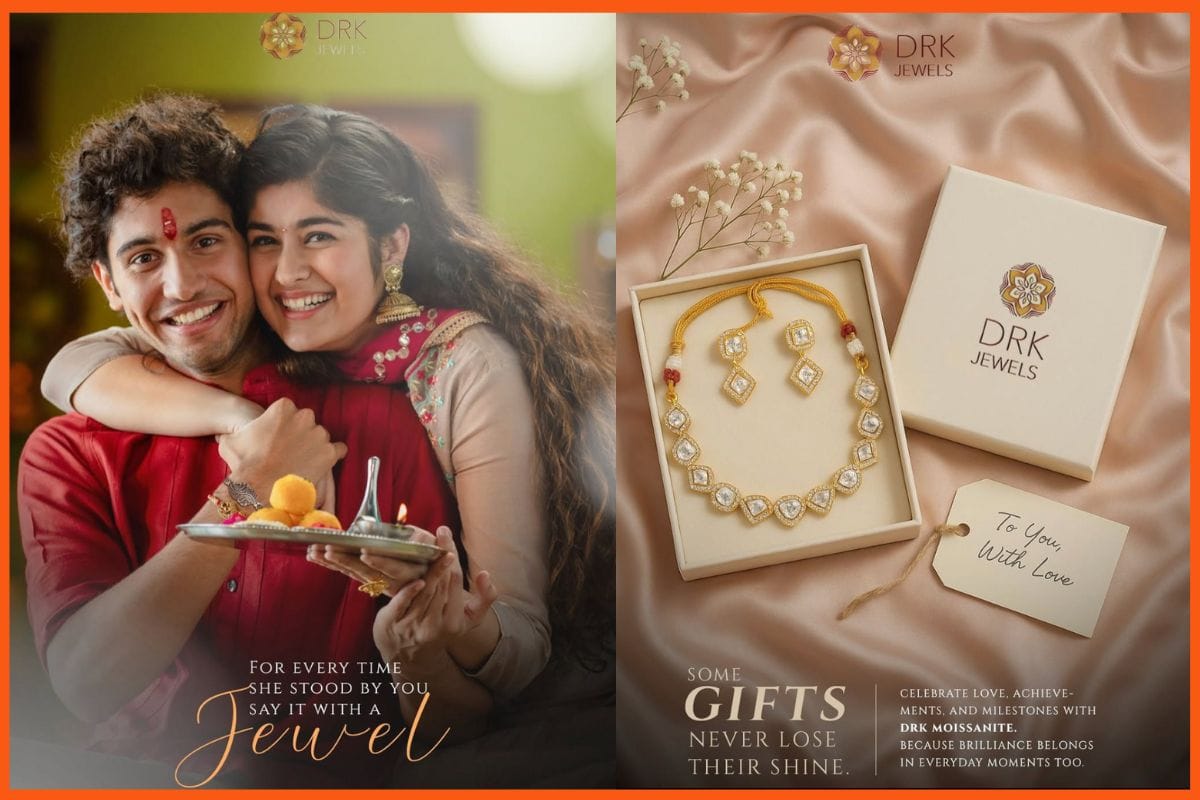 DRK Jewels - Best Indian Jewellery Brands for Raksha Bandhan Gifting