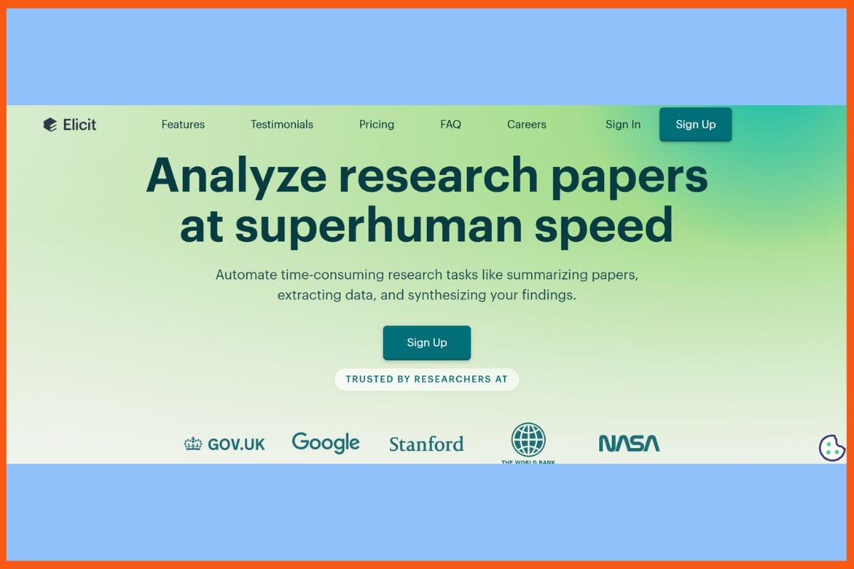 Elicit - AI Research Assistants