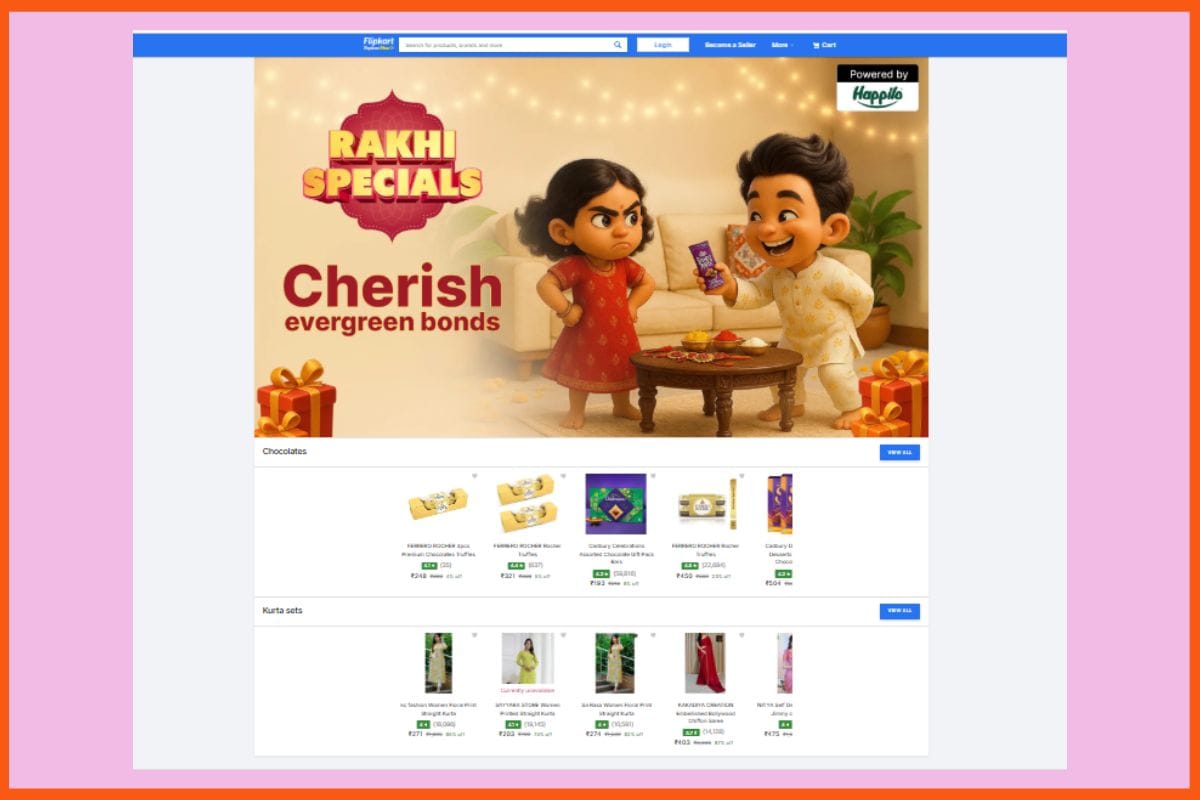 Flipkart - Top E-commerce Platforms Offering the Best Raksha Bandhan Deals
