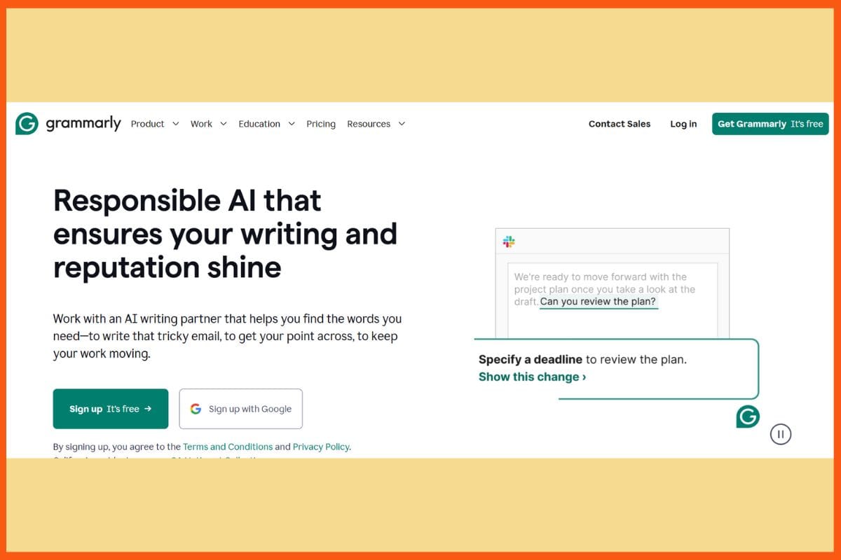 Grammarly - Top AI Tools to Write Essays Faster and Smarter