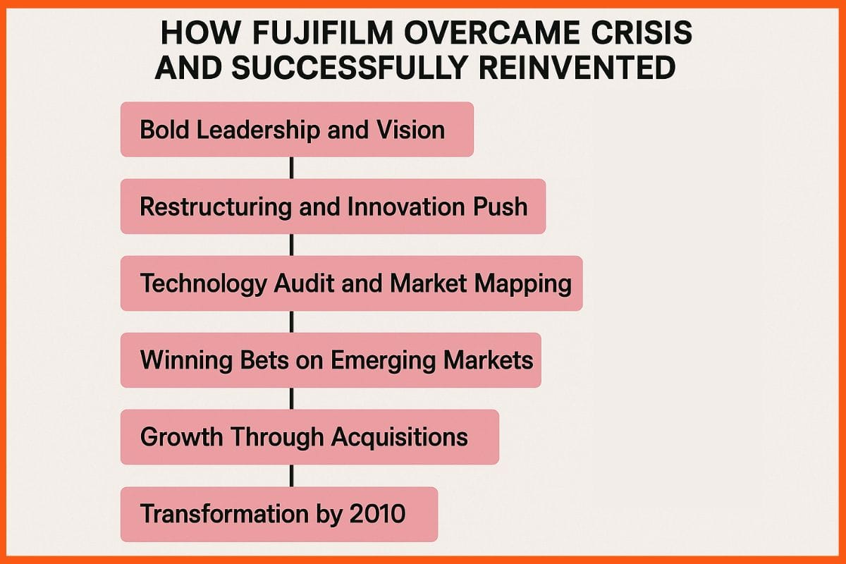 How Fujifilm Overcame Crisis and Successfully Reinvented