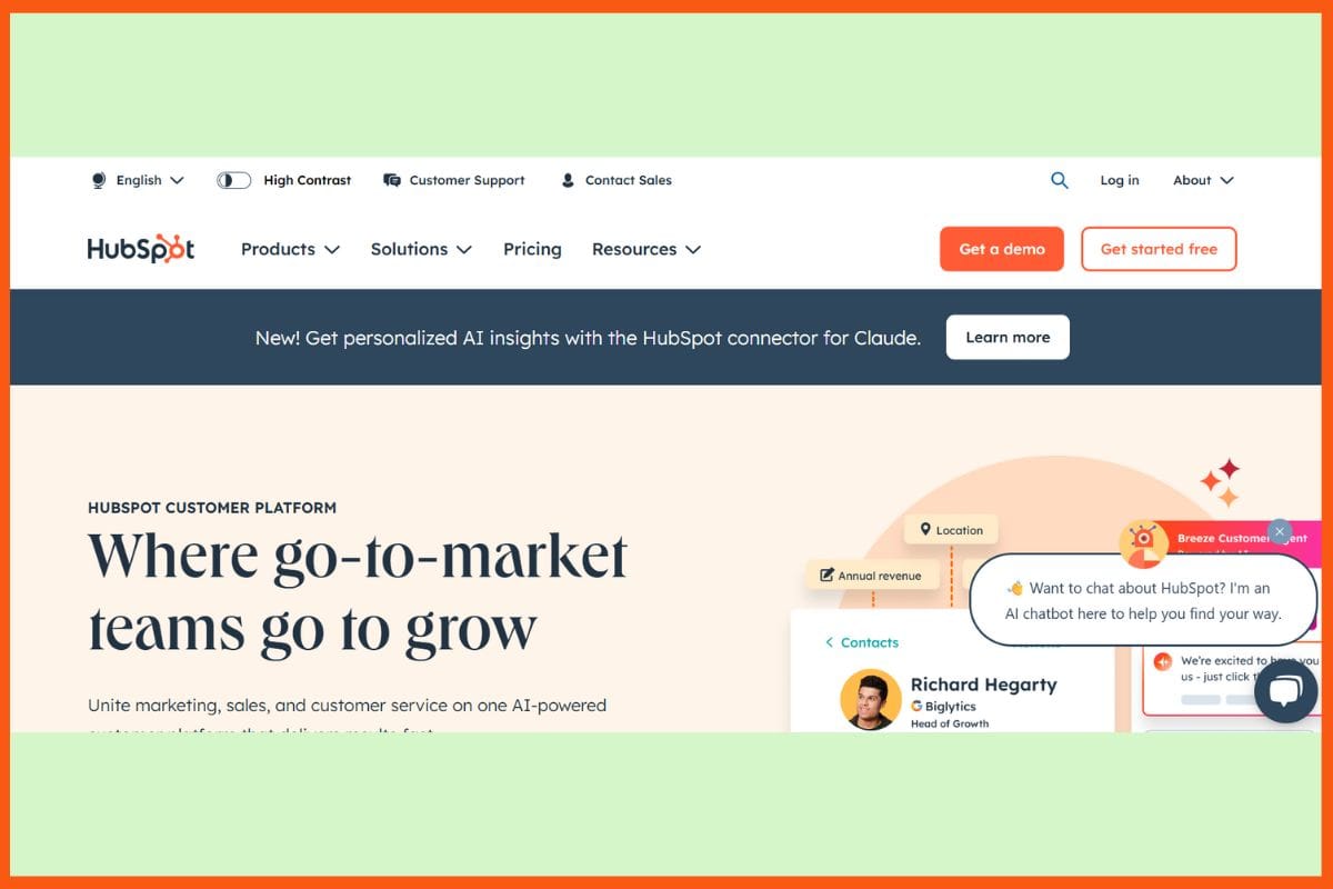 HubSpot's Service Hub - Best AI Ticketing System for Customer Support