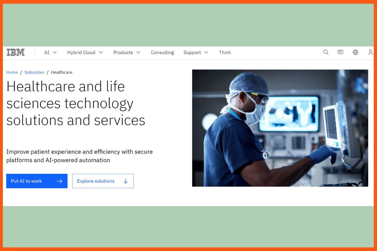 IBM Watson Health - Best AI Tools for Doctors 