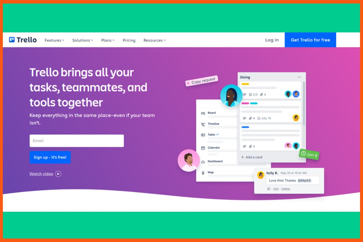 Trello - Best Team Collaboration Tool