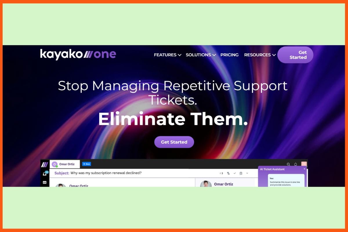 Kayako - Best AI Ticketing System for Customer Support