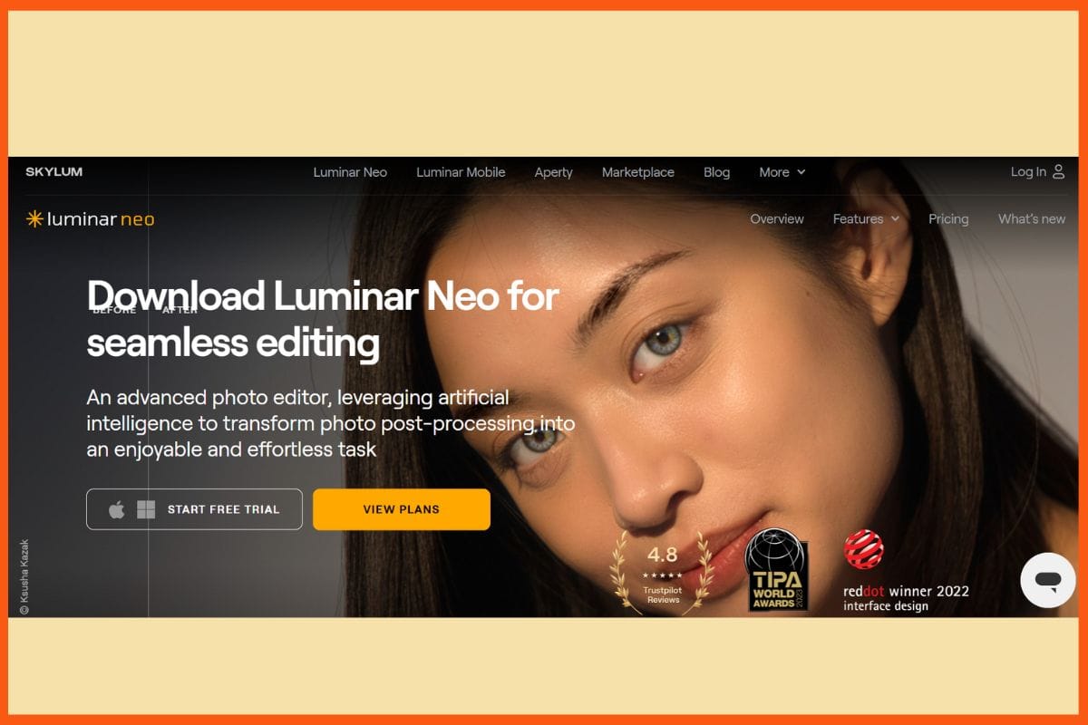 Luminar Neo - Best AI Tools for Creating Product Photos