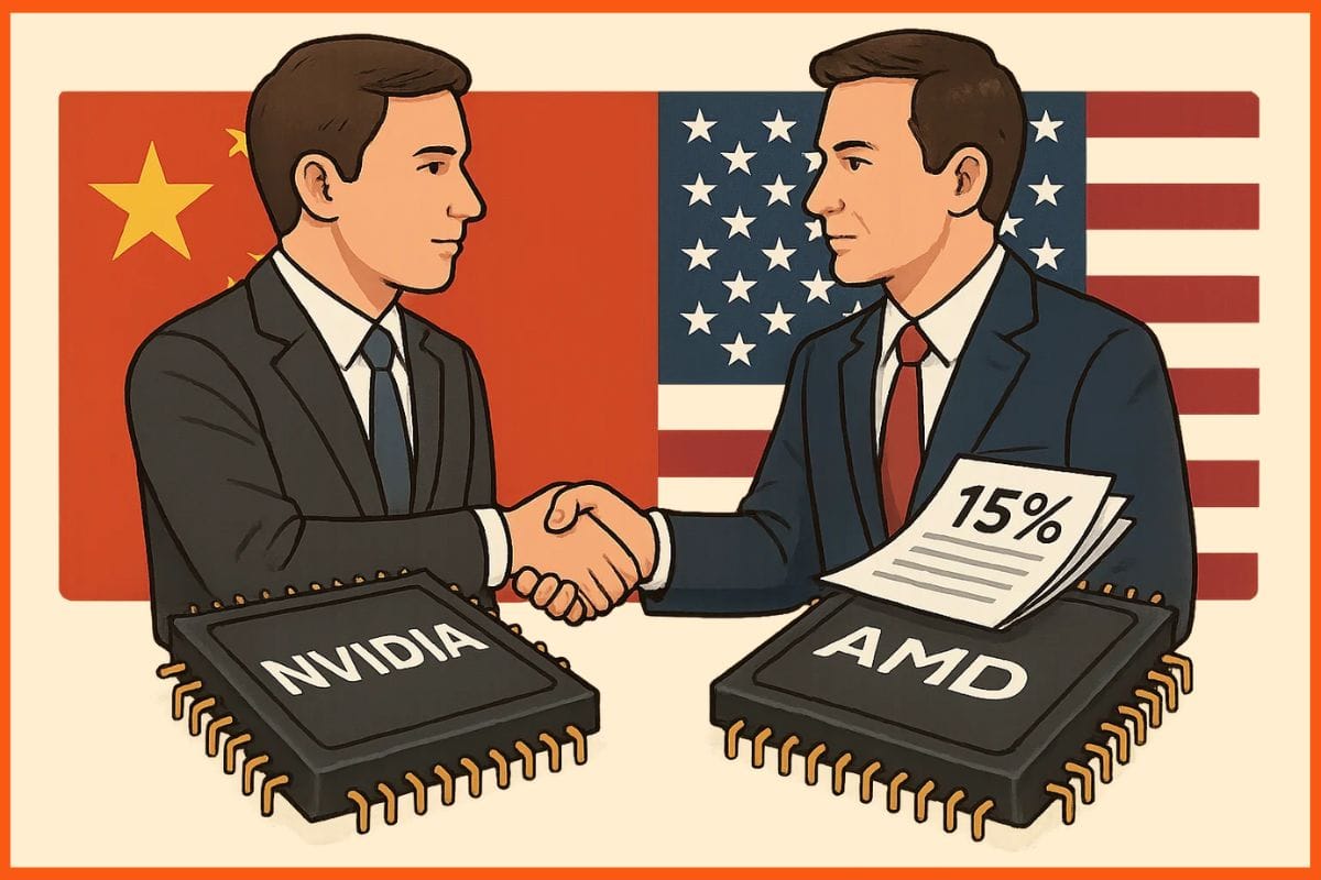 Nvidia and AMD agree to 15% China chip sales levy to US Government amid trade tensions