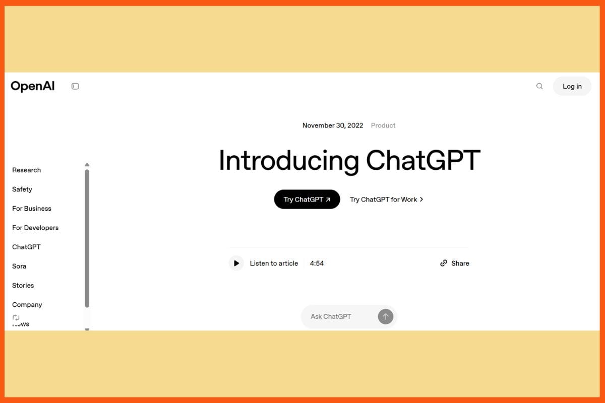 ChatGPT - Top AI Tools to Write Essays Faster and Smarter