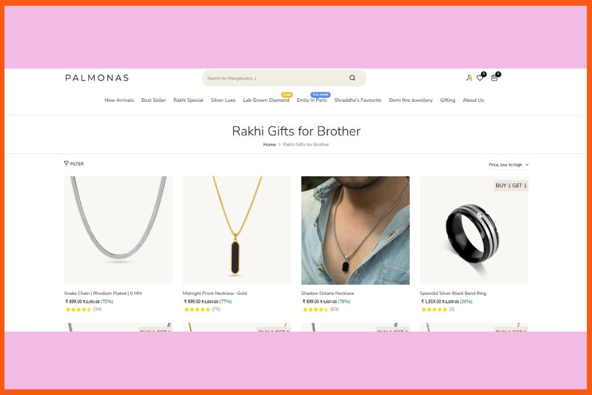  PALMONAS - Top E-commerce Platforms Offering the Best Raksha Bandhan Deals
