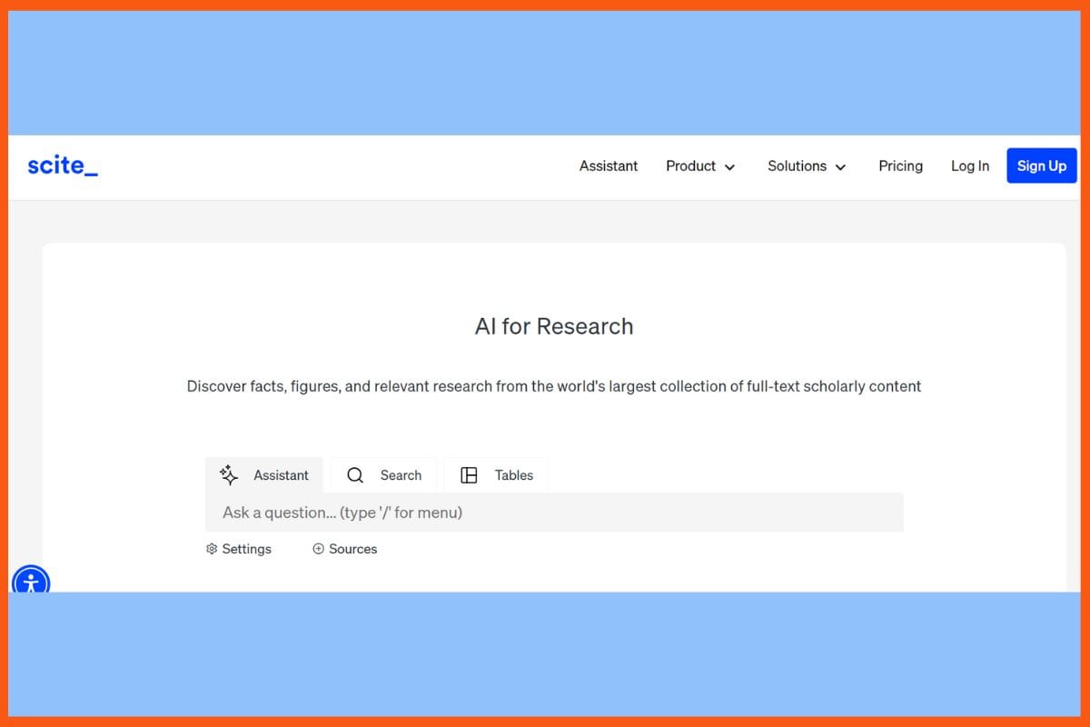 Scite - AI Research Assistants