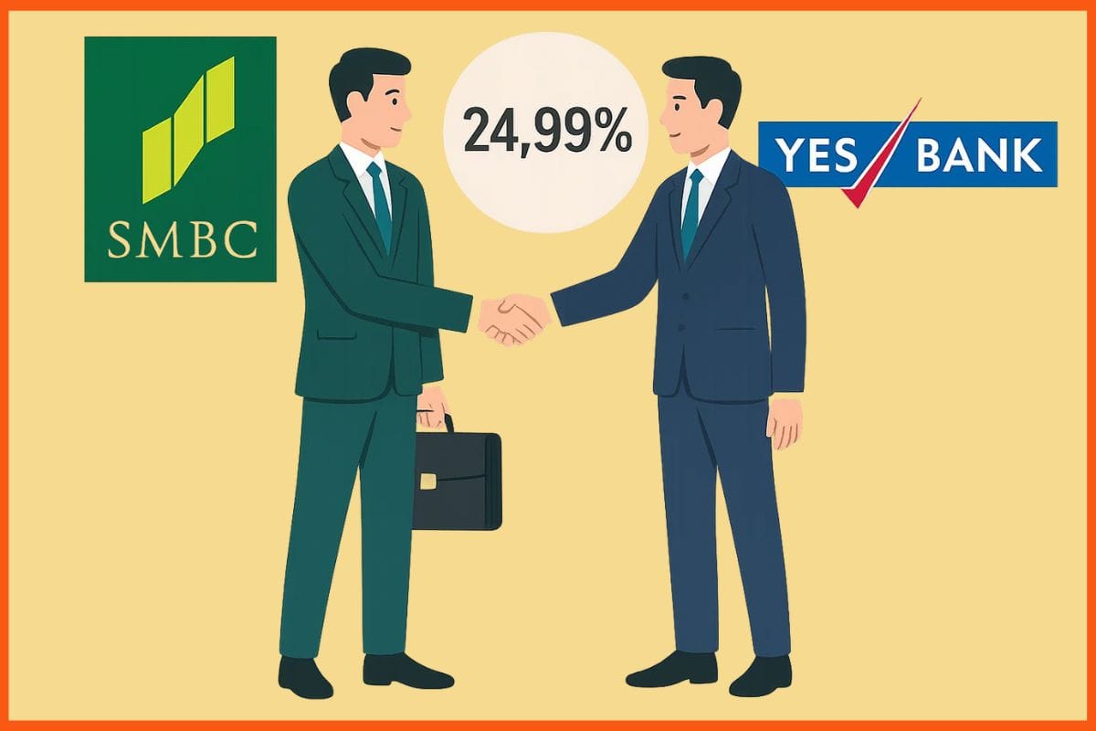 RBI Approves SMBC’s 24.99% Stake in Yes Bank