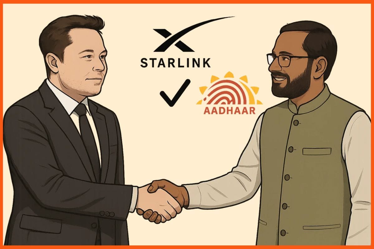 Elon Musk’s Starlink Ties Up with UIDAI to Enable Aadhaar-Based Customer Verification in India