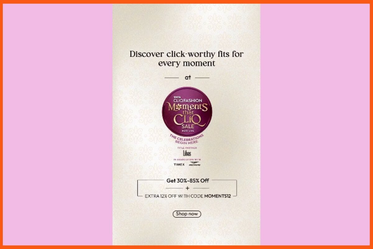 Tata CLiQ - Top E-commerce Platforms Offering the Best Raksha Bandhan Deals