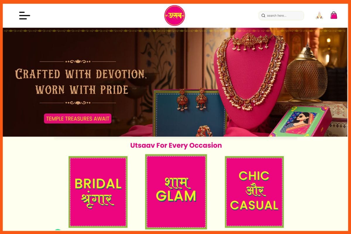 Utsaav by Gargi - Best Indian Jewellery Brands for Raksha Bandhan Gifting