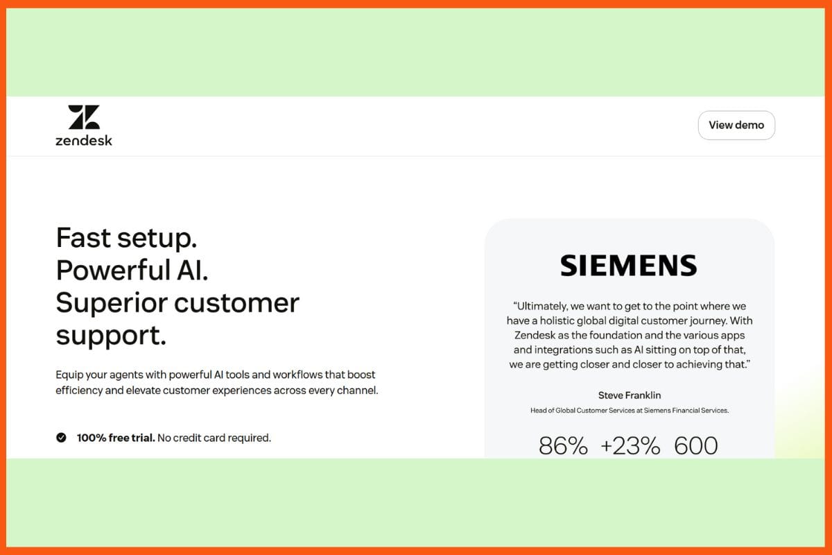 Zendesk AI - Best AI Ticketing System for Customer Support